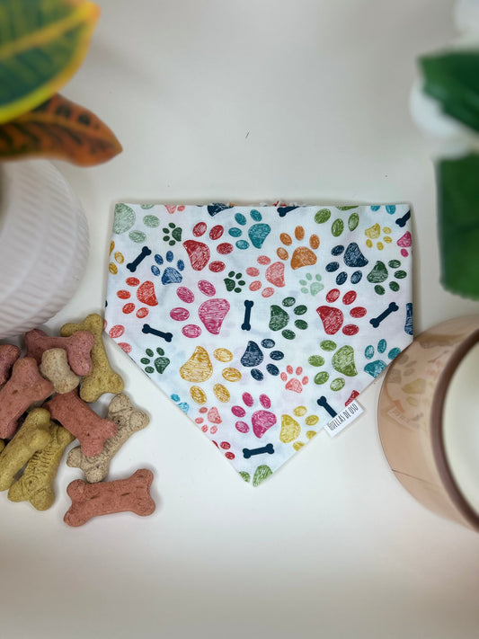 Paw print parade